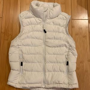 Girls Polo Ralph Lauren puffer vest Ivory size 6